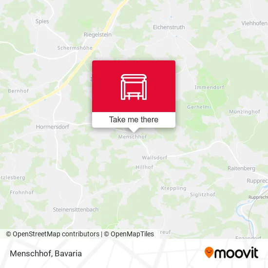 Карта Menschhof