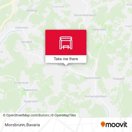 Карта Morsbrunn