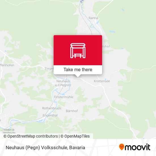 Карта Neuhaus (Pegn) Volksschule