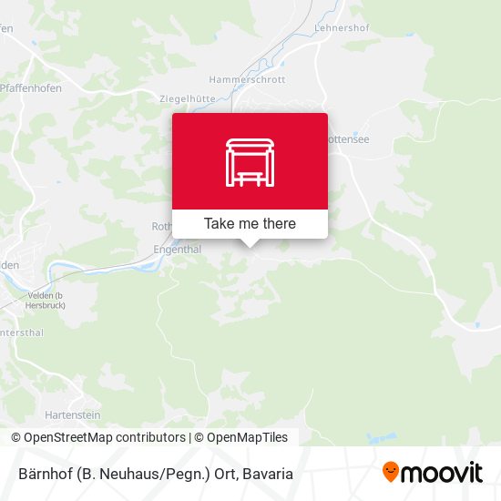 Bärnhof (B. Neuhaus/Pegn.) Ort map