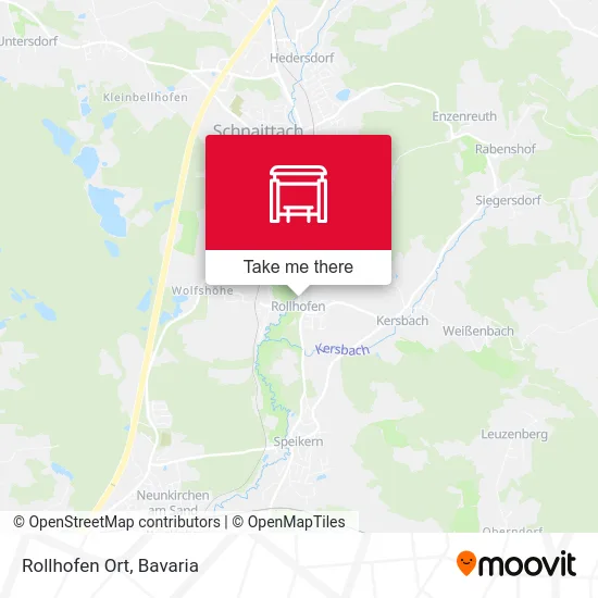 Карта Rollhofen Ort