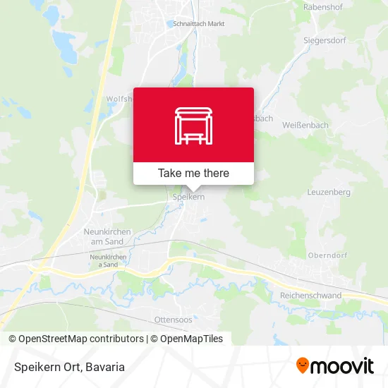 Карта Speikern Ort
