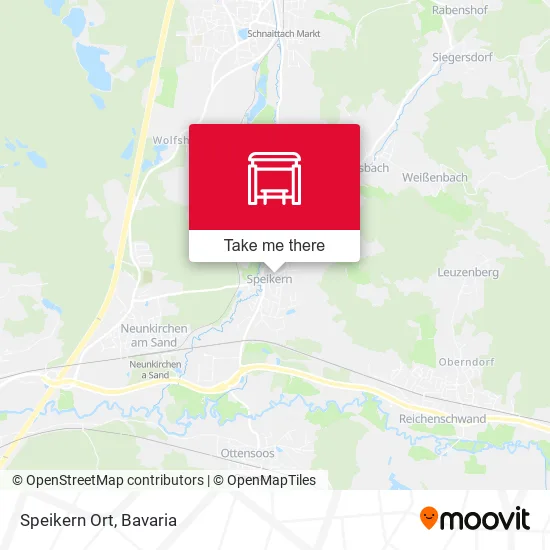 Карта Speikern Ort