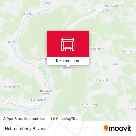 Карта Hubmersberg