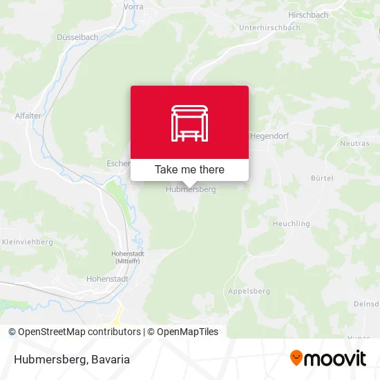 Карта Hubmersberg