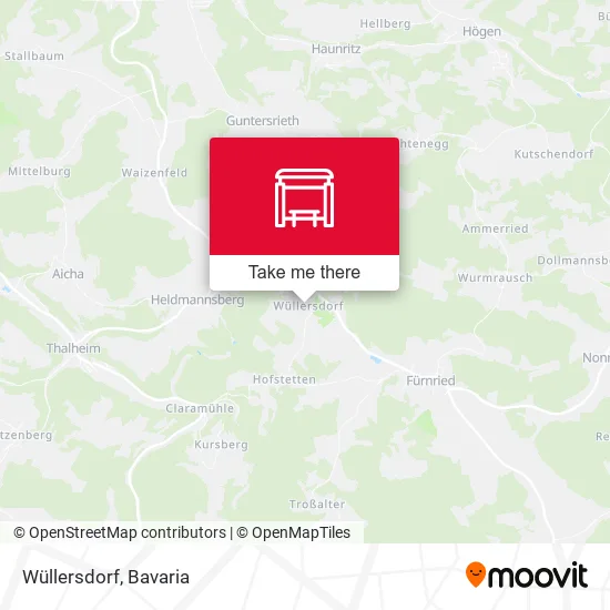Карта Wüllersdorf