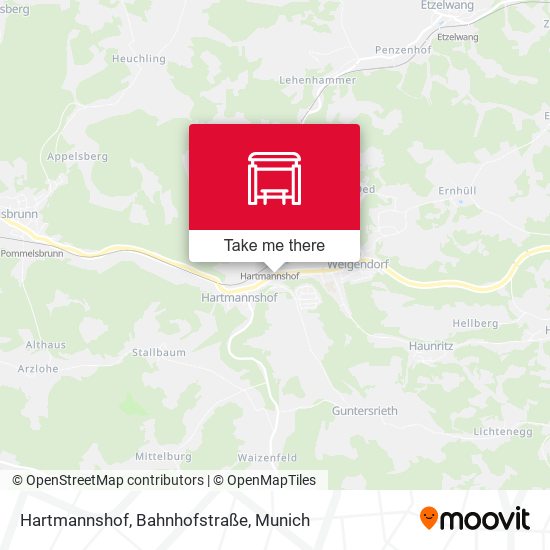 Hartmannshof, Bahnhofstraße map