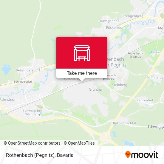 Röthenbach (Pegnitz) map
