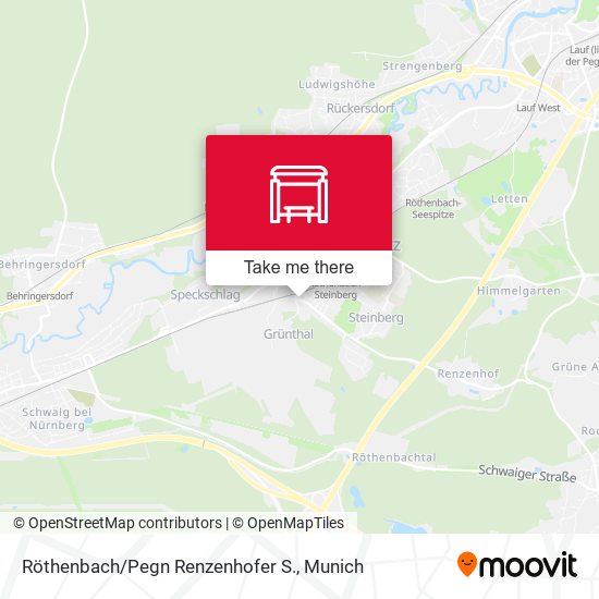 Röthenbach/Pegn Renzenhofer S. map