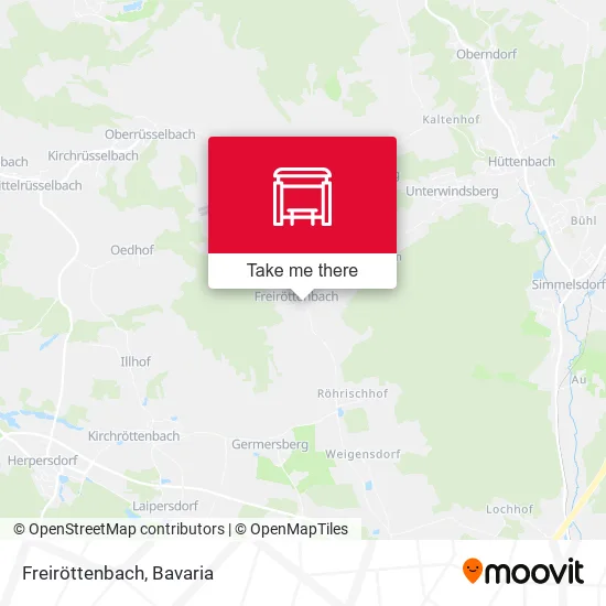 Карта Freiröttenbach