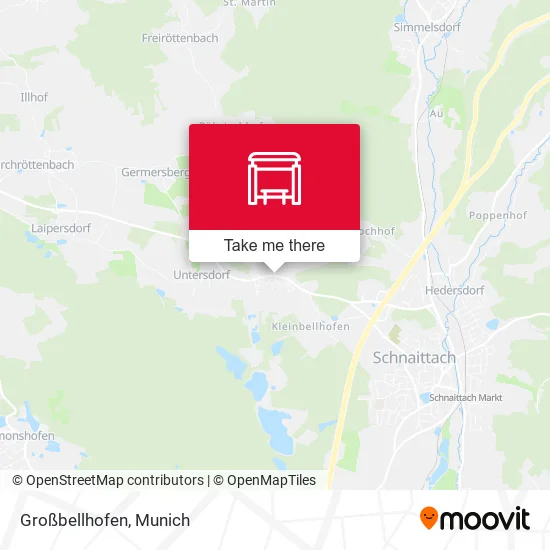 Карта Großbellhofen