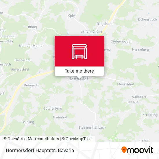 Карта Hormersdorf Hauptstr.