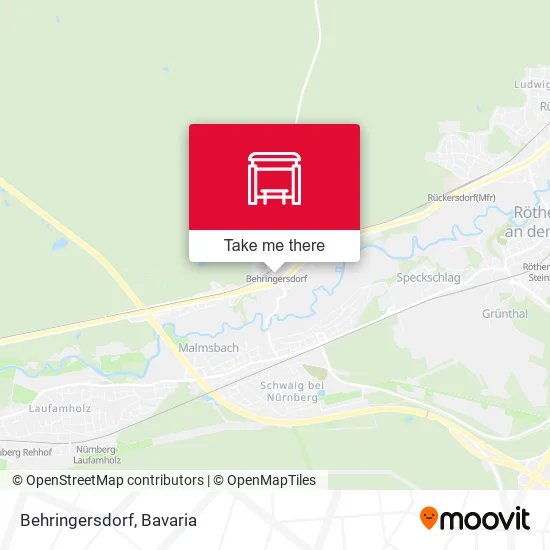 Карта Behringersdorf