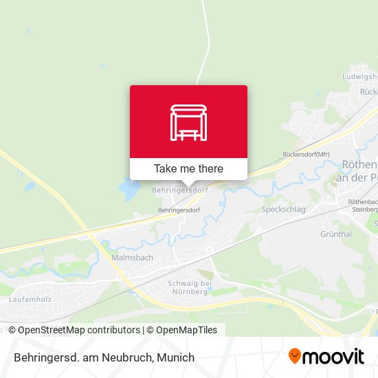 Карта Behringersd. am Neubruch