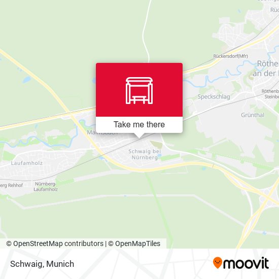 Schwaig map