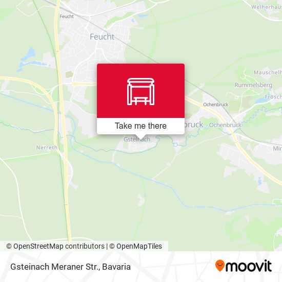 Карта Gsteinach Meraner Str.