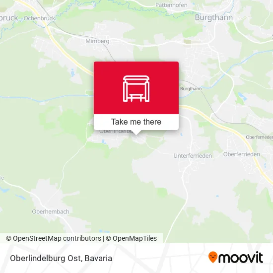 Карта Oberlindelburg Ost