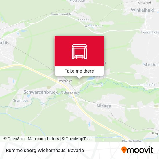 Rummelsberg Wichernhaus map