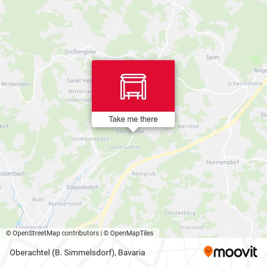Oberachtel (B. Simmelsdorf) map