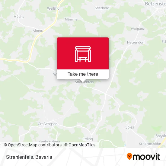 Карта Strahlenfels