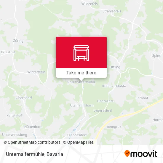 Карта Unternaifermühle