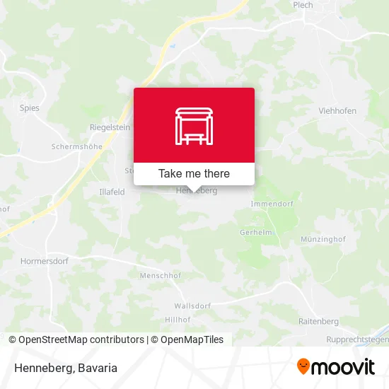 Карта Henneberg