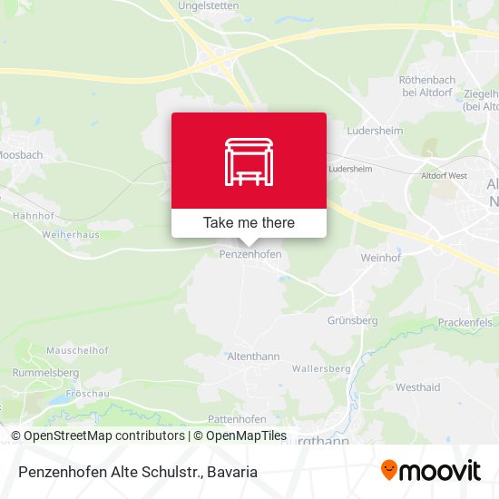 Penzenhofen Alte Schulstr. map