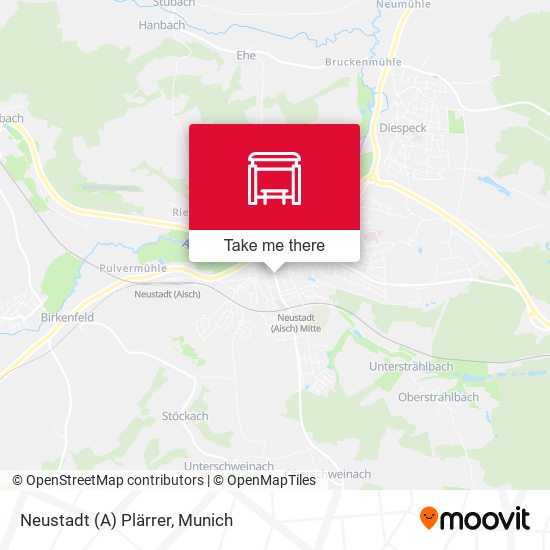 Карта Neustadt (A) Plärrer