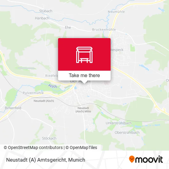 Карта Neustadt (A) Amtsgericht