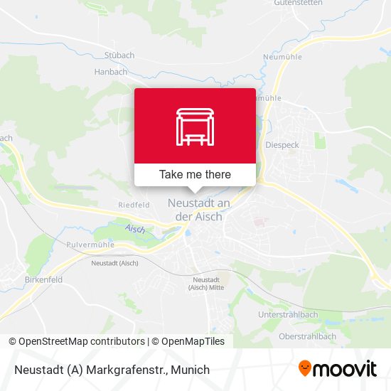 Neustadt (A) Markgrafenstr. map