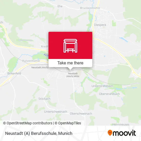 Карта Neustadt (A) Berufsschule