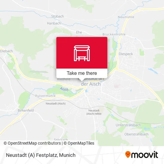 Карта Neustadt (A) Festplatz