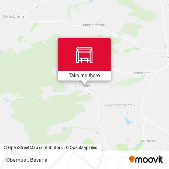 Карта Oberntief