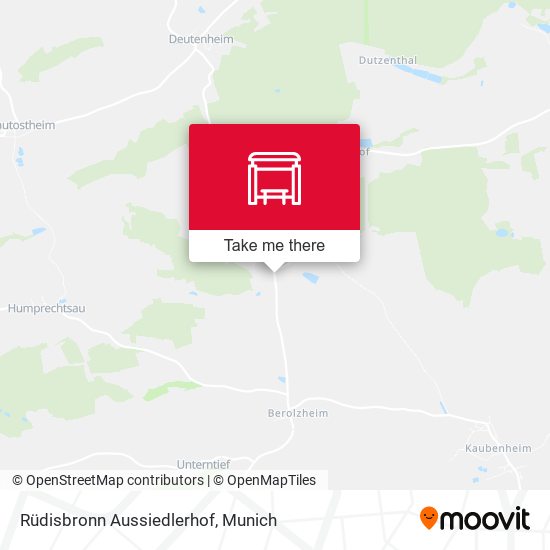 Rüdisbronn Aussiedlerhof map