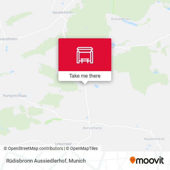 Rüdisbronn Aussiedlerhof map