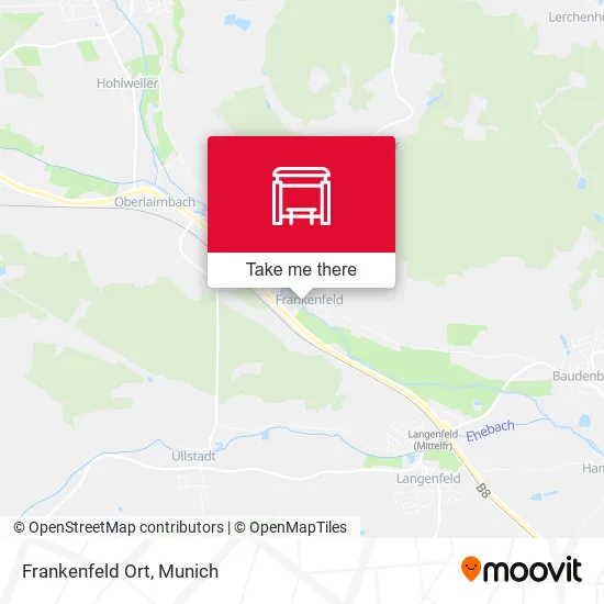 Карта Frankenfeld Ort