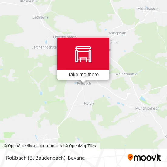 Карта Roßbach (B. Baudenbach)