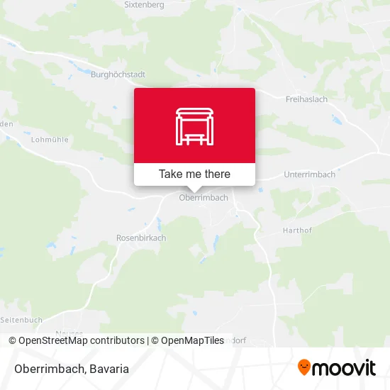Карта Oberrimbach