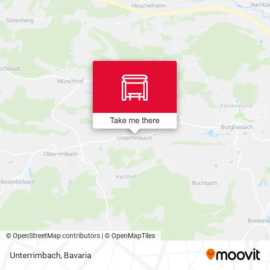 Карта Unterrimbach