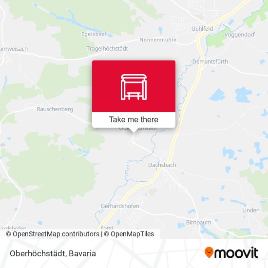 Oberhöchstädt map