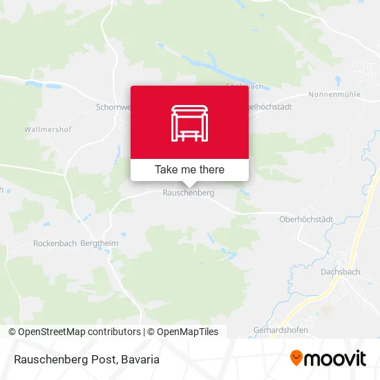 Карта Rauschenberg Post