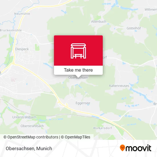 Карта Obersachsen