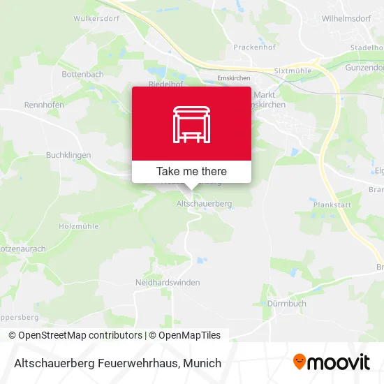 Карта Altschauerberg Feuerwehrhaus