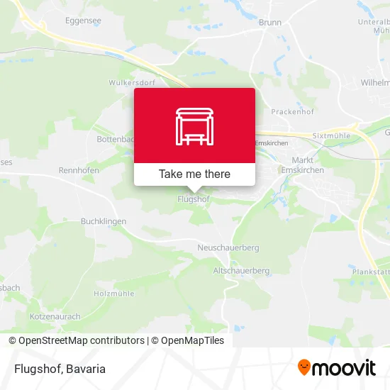 Карта Flugshof