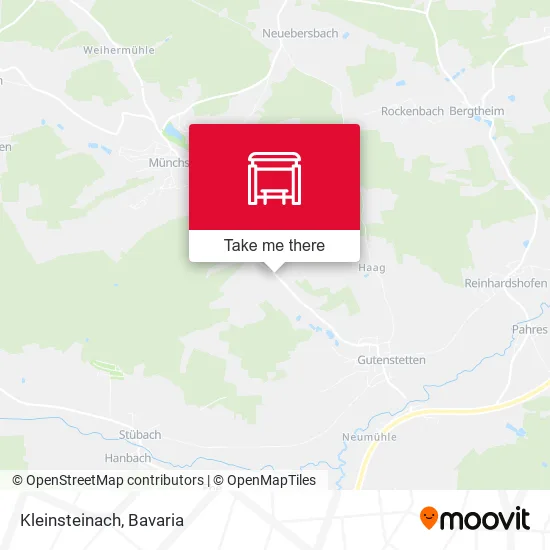 Карта Kleinsteinach