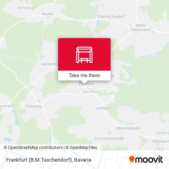 Frankfurt (B.M.Taschendorf) map