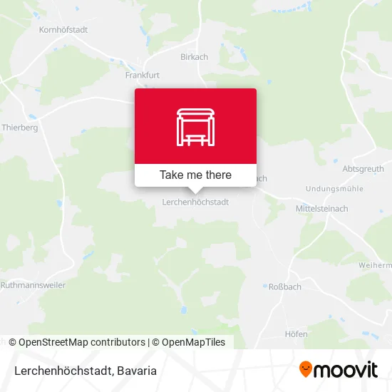 Карта Lerchenhöchstadt