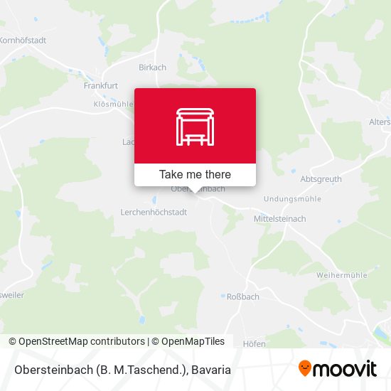 Obersteinbach (B. M.Taschend.) map
