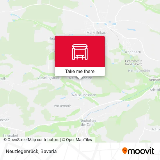 Карта Neuziegenrück