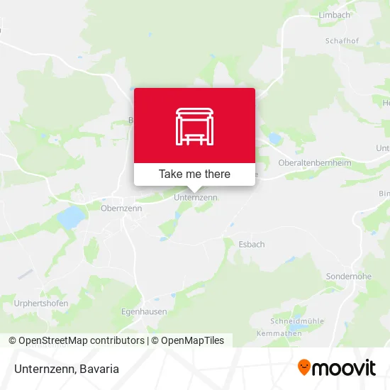 Карта Unternzenn
